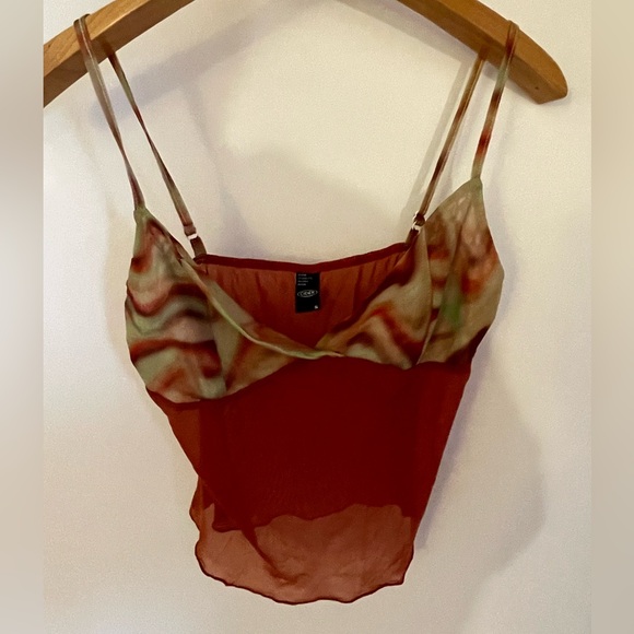 Cider Mesh Tank Top - Picture 2 of 4